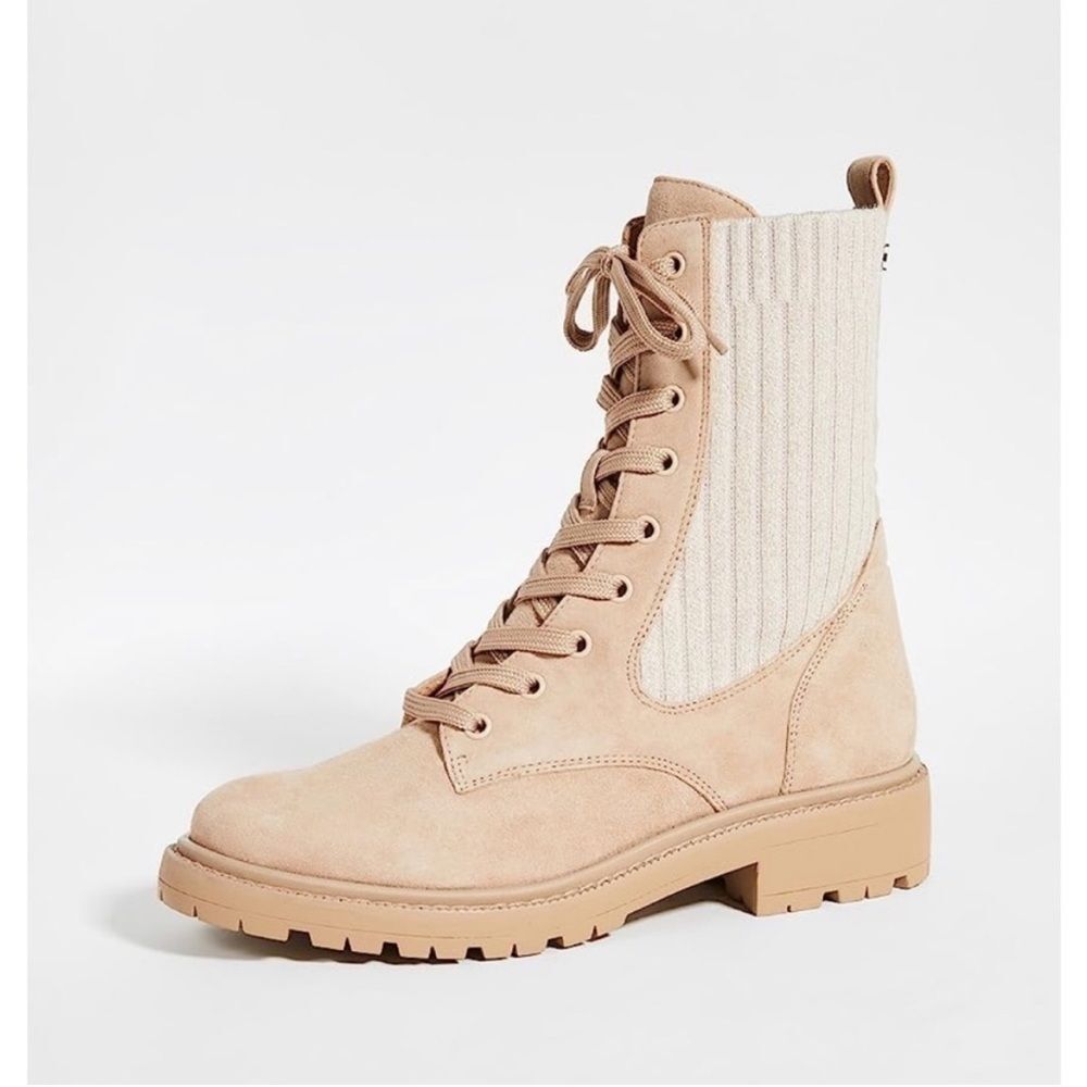 SAM Edelman LYDELL COMBAT BOOT Size 6.5 EUC